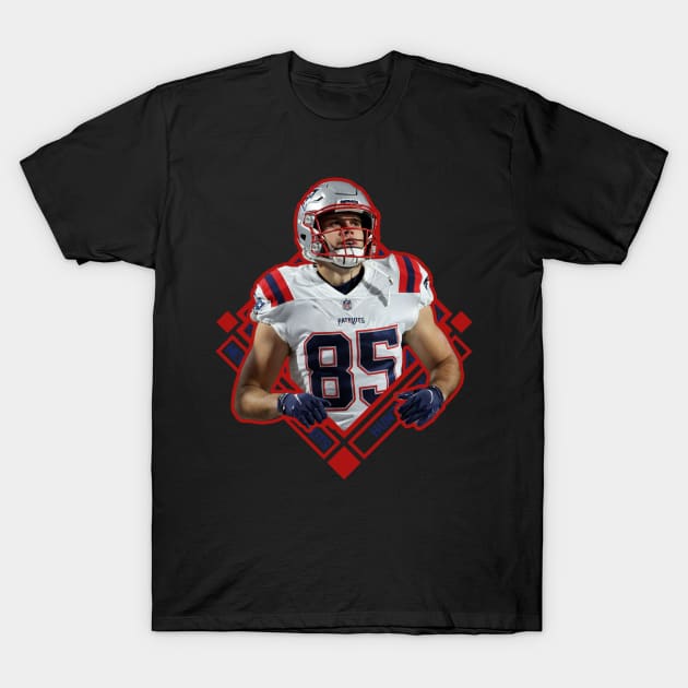 Hunter Henry Diamond Style T-Shirt by hackercyberattackactivity